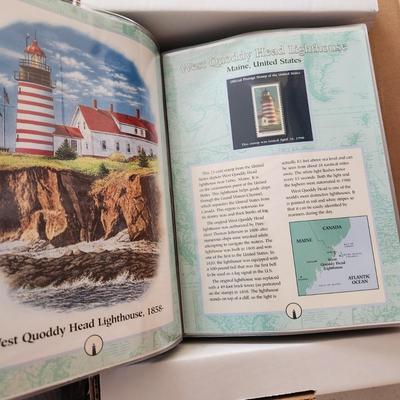 USPS LIghthouse Stamp Collector Panels