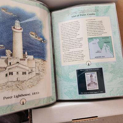 USPS LIghthouse Stamp Collector Panels