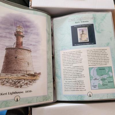 USPS LIghthouse Stamp Collector Panels