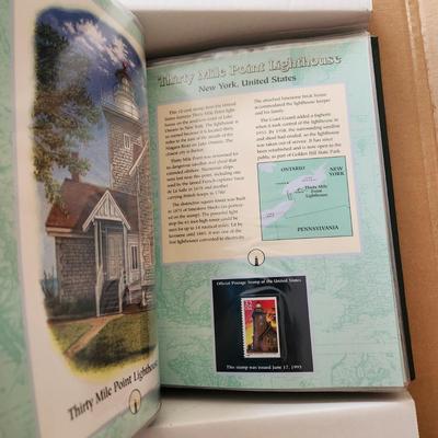 USPS LIghthouse Stamp Collector Panels