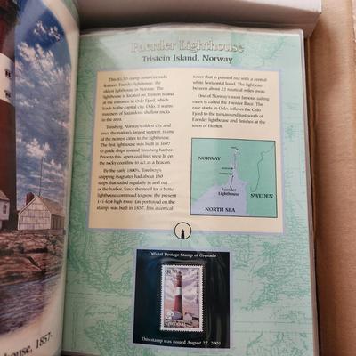 USPS LIghthouse Stamp Collector Panels