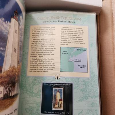 USPS LIghthouse Stamp Collector Panels