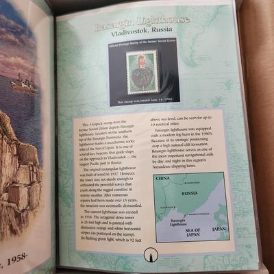 USPS LIghthouse Stamp Collector Panels