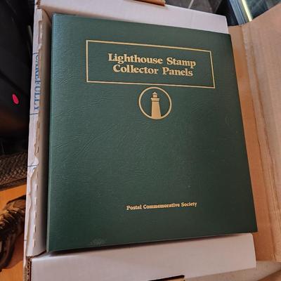 USPS LIghthouse Stamp Collector Panels