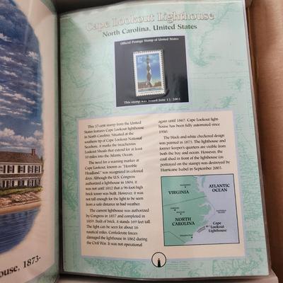 USPS LIghthouse Stamp Collector Panels