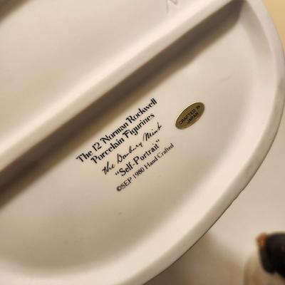 Lot of 5 Norman Rockwell Porcelain Figurines