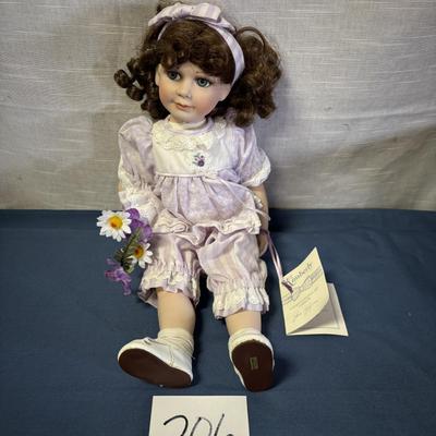 Kimberly Porcelain Doll