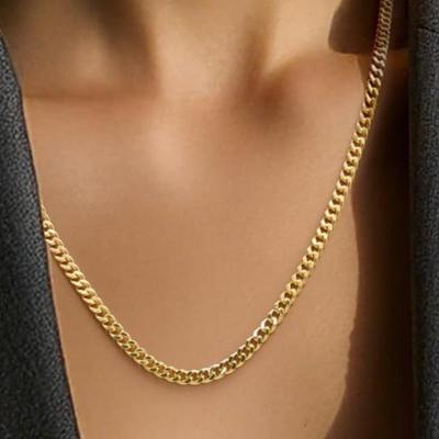 3.6MM 10K Solid Gold Chain 20"