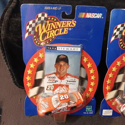WINNERS CIRCLE NASCAR DRIVERS AND THEIR CARS