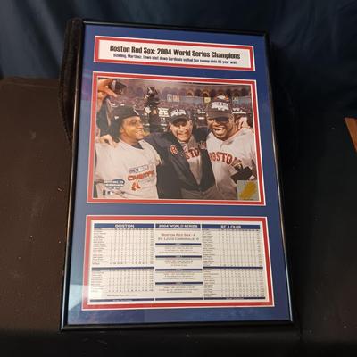BOSTON RED SOX 2004 WORLD SERIES CHAMPIONS