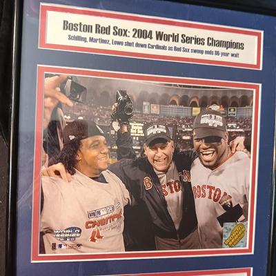 BOSTON RED SOX 2004 WORLD SERIES CHAMPIONS