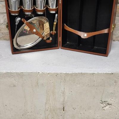 Sale Photo Thumbnail #420: How cool is this. Case for 3 bottles and all your bartending needs.