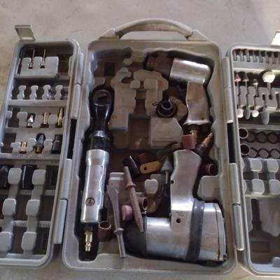 Set of Pneumatic Tools Work Tools