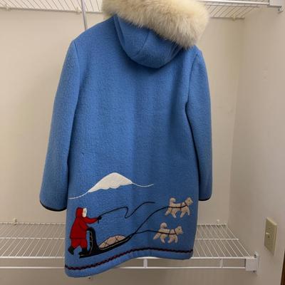 James Bay Pure Wool Coat With Hood (PC-MG)