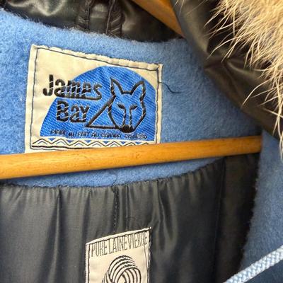 James Bay Pure Wool Coat With Hood (PC-MG)