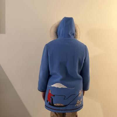 James Bay Pure Wool Coat With Hood (PC-MG)