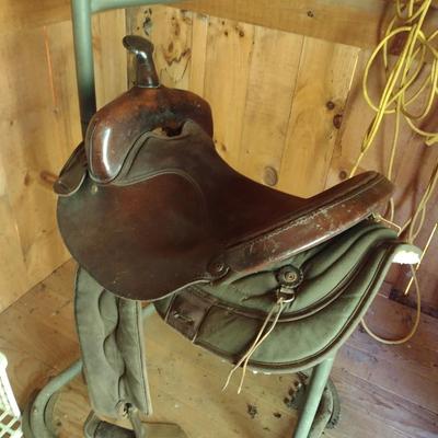 Western Style Horse Saddle Choice A