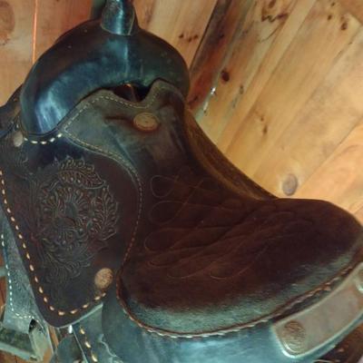 Western Style Horse Saddle Choice B