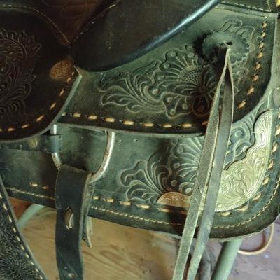 Western Style Horse Saddle Choice B