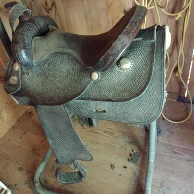 Western Style Horse Saddle Choice C