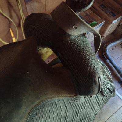 Western Style Horse Saddle Choice C