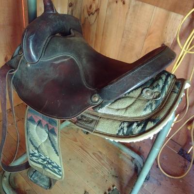 Western Style Horse Saddle Choice D