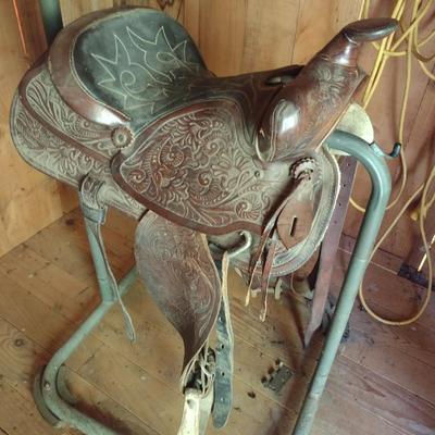Western Style Horse Saddle Choice E