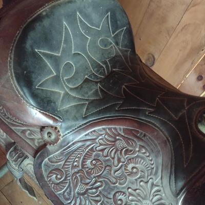 Western Style Horse Saddle Choice E