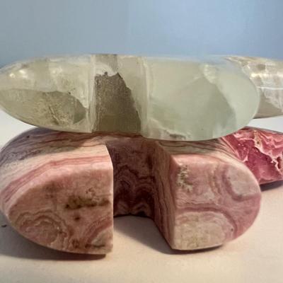 Hand Carved Stone Bear & Bison Fetishes (LR-RG)