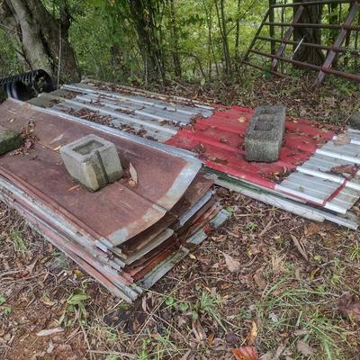 Metal Siding and Roofing Panels Various Lengths Choice A