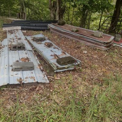 Metal Siding and Roofing Panels Various Lengths Choice A