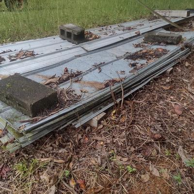 Metal Siding and Roofing Panels Various Lengths Choice A