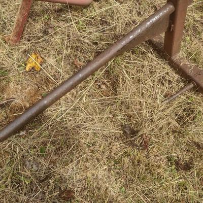 Farm Implement Hay Fork Attachment