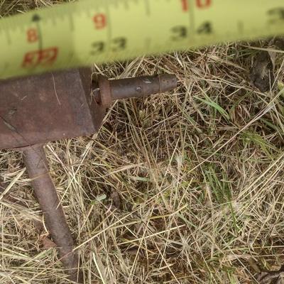 Farm Implement Hay Fork Attachment