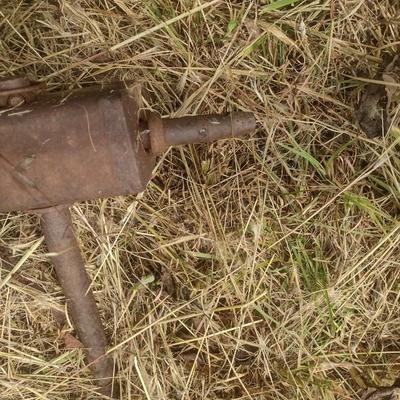 Farm Implement Hay Fork Attachment