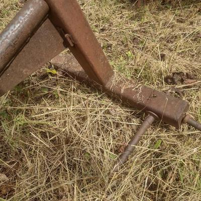 Farm Implement Hay Fork Attachment