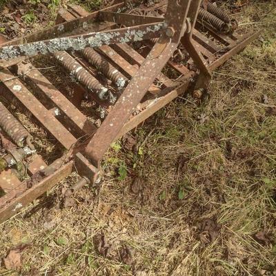 Spring-Tine Cultivator Farm Implement