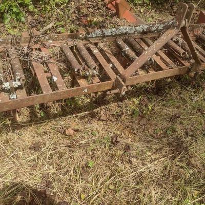 Spring-Tine Cultivator Farm Implement