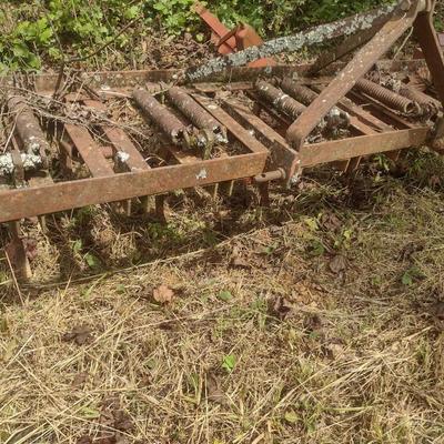 Spring-Tine Cultivator Farm Implement