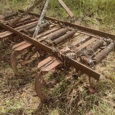 Spring-Tine Cultivator Farm Implement