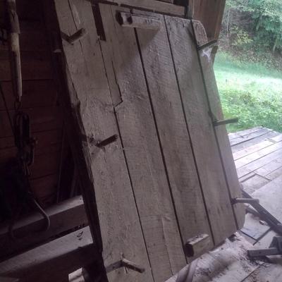 Antique Wood Horse Sled