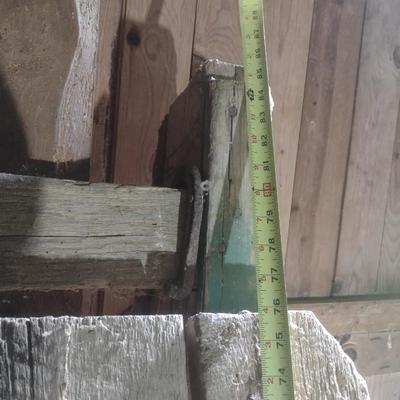 Antique Wood Horse Sled