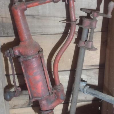 Hand Crank Barrel Pump