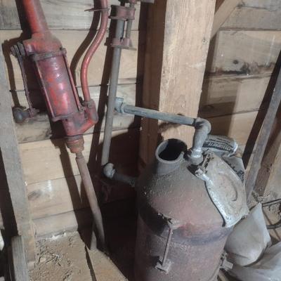 Hand Crank Barrel Pump