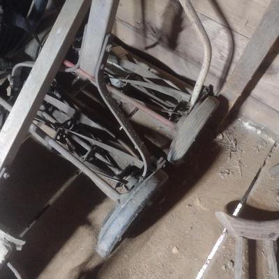 Antique Push Mowers
