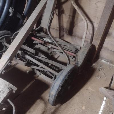 Antique Push Mowers