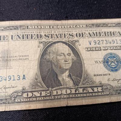 1957 SERIES $1 SILVER CERTIFICATE