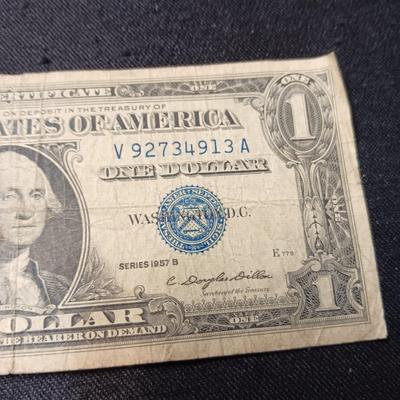1957 SERIES $1 SILVER CERTIFICATE