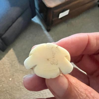 Japanese Netsuke Figurines Inc One W/ Rotating Head (LR-RG)