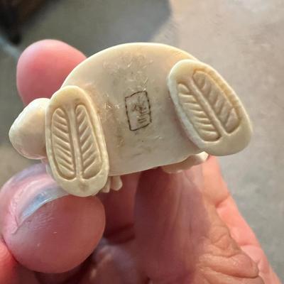 Japanese Netsuke Figurines Inc One W/ Rotating Head (LR-RG)